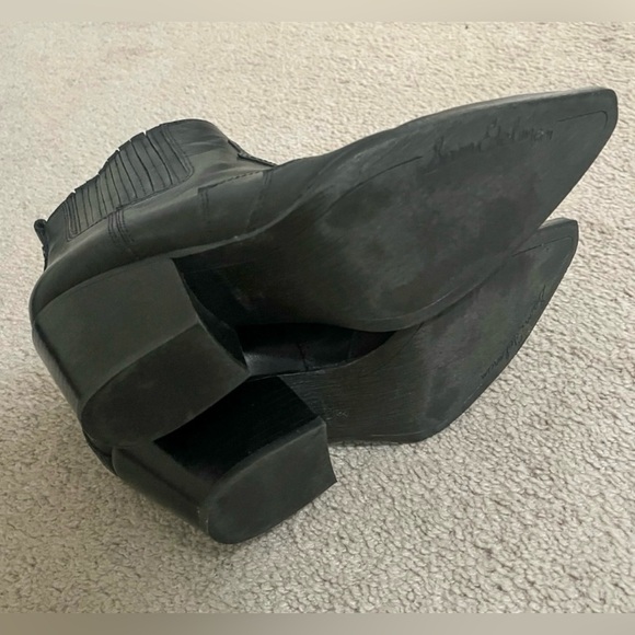 Sam Edelman Black Ankle Boots - Picture 7 of 7